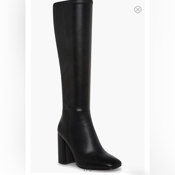 Steve Madden Black Over the Knee Boots - Picture 1 of 6